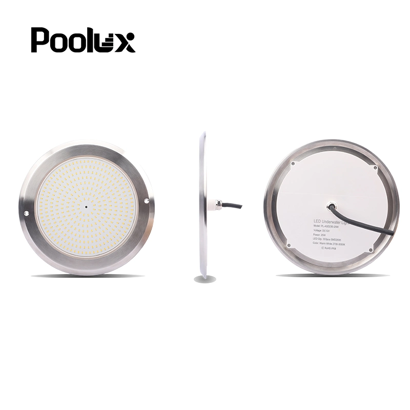 Poolux New One Set Design 18-Keys Remote Control 18W RGB Swimming Pool LED Underwater Light