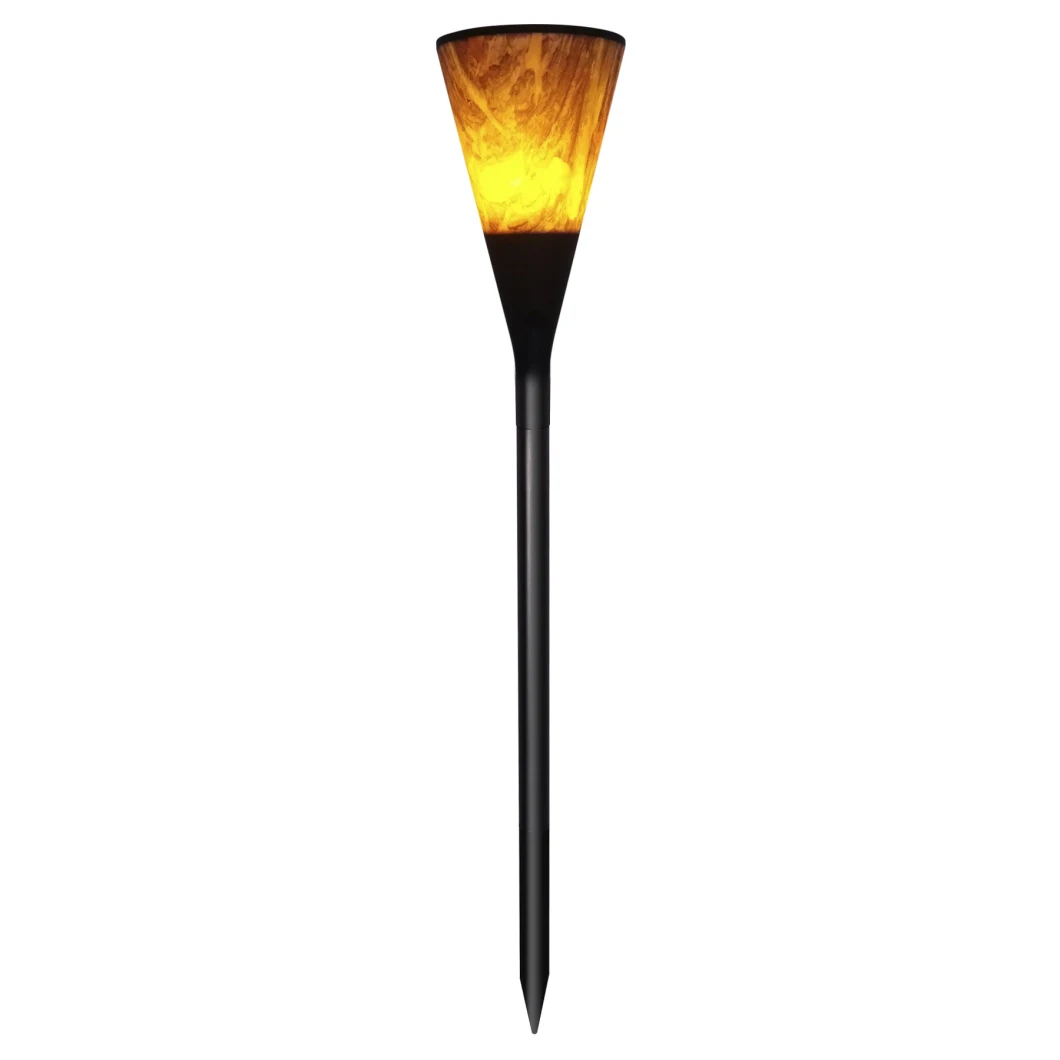 Hot Sale Solar Fire Cup Flame Balze Lawn Wall Decoration Lantern Lamp Light