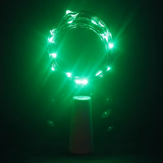 Illuminate Bottle Stopper LED Cork Light Blinking LED Bottle String Light