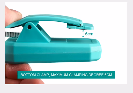 COB Clip on Book Light with Flexible Stem Reading Lamp