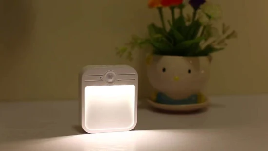 Kids Room Compact Motion Sensor Creative Rechargeable Indoor LED Night Light