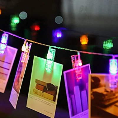 Decoration LED Photo Clip String Lights